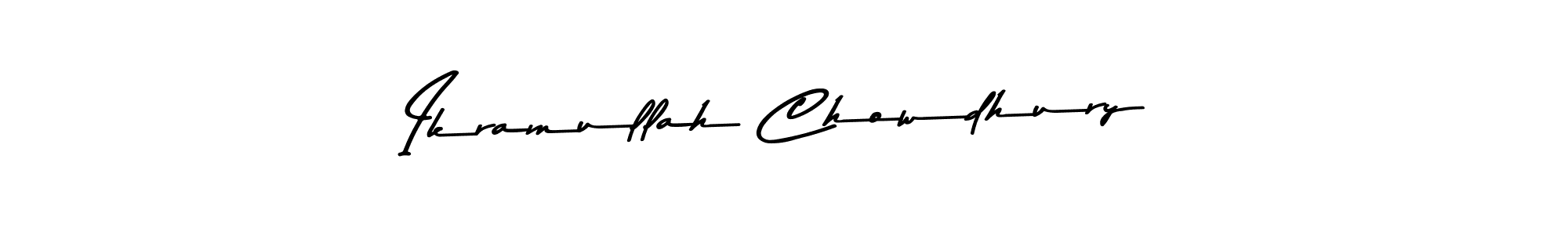 The best way (Asem Kandis PERSONAL USE) to make a short signature is to pick only two or three words in your name. The name Ikramullah Chowdhury include a total of six letters. For converting this name. Ikramullah Chowdhury signature style 9 images and pictures png