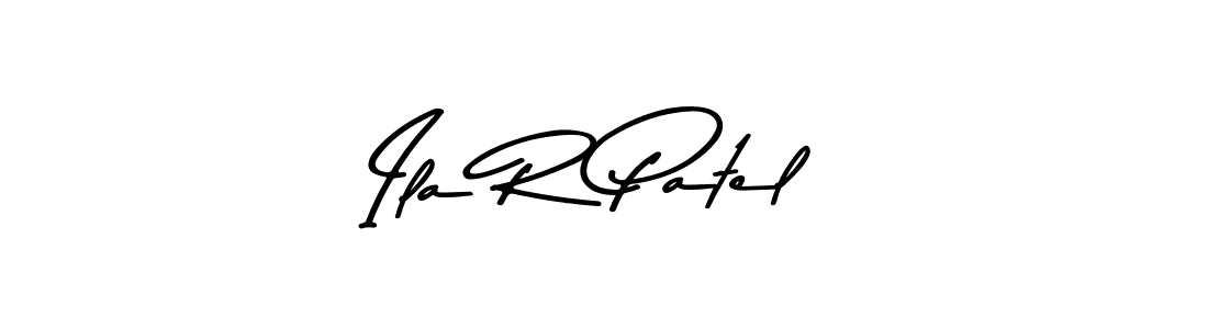 This is the best signature style for the Ila R Patel name. Also you like these signature font (Asem Kandis PERSONAL USE). Mix name signature. Ila R Patel signature style 9 images and pictures png