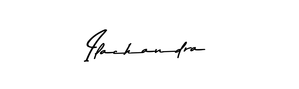 How to make Ilachandra name signature. Use Asem Kandis PERSONAL USE style for creating short signs online. This is the latest handwritten sign. Ilachandra signature style 9 images and pictures png