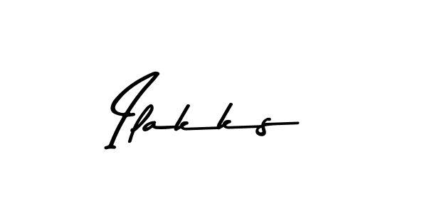 Also we have Ilakks name is the best signature style. Create professional handwritten signature collection using Asem Kandis PERSONAL USE autograph style. Ilakks signature style 9 images and pictures png