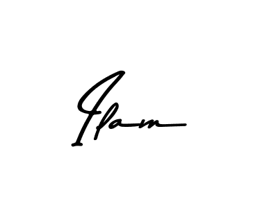 Make a beautiful signature design for name Ilam. With this signature (Asem Kandis PERSONAL USE) style, you can create a handwritten signature for free. Ilam signature style 9 images and pictures png