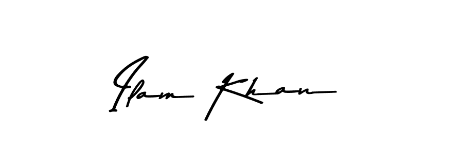 Similarly Asem Kandis PERSONAL USE is the best handwritten signature design. Signature creator online .You can use it as an online autograph creator for name Ilam Khan. Ilam Khan signature style 9 images and pictures png