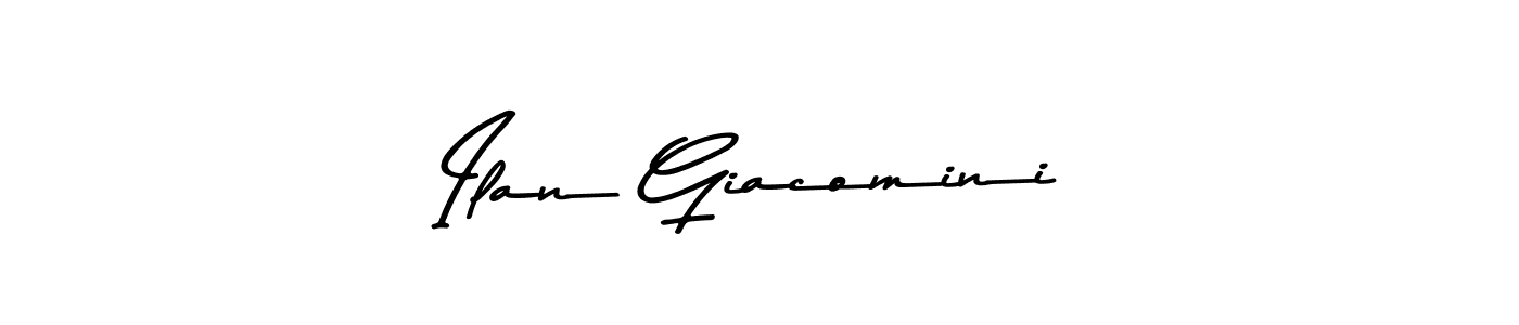 Asem Kandis PERSONAL USE is a professional signature style that is perfect for those who want to add a touch of class to their signature. It is also a great choice for those who want to make their signature more unique. Get Ilan Giacomini name to fancy signature for free. Ilan Giacomini signature style 9 images and pictures png