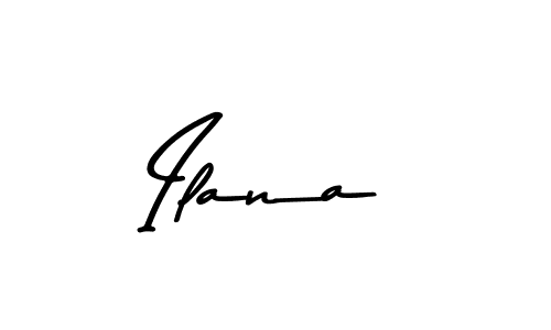 You should practise on your own different ways (Asem Kandis PERSONAL USE) to write your name (Ilana) in signature. don't let someone else do it for you. Ilana signature style 9 images and pictures png