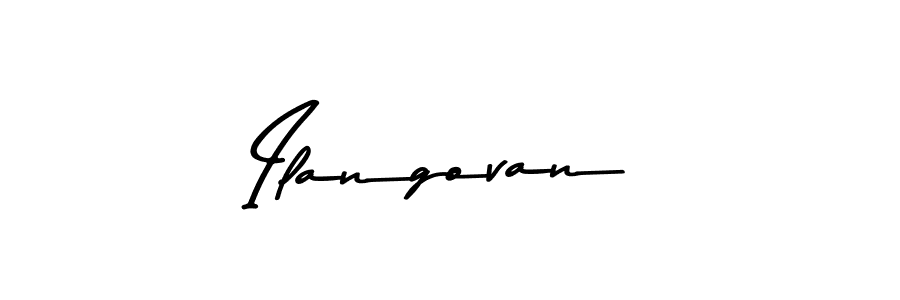 Create a beautiful signature design for name Ilangovan. With this signature (Asem Kandis PERSONAL USE) fonts, you can make a handwritten signature for free. Ilangovan signature style 9 images and pictures png