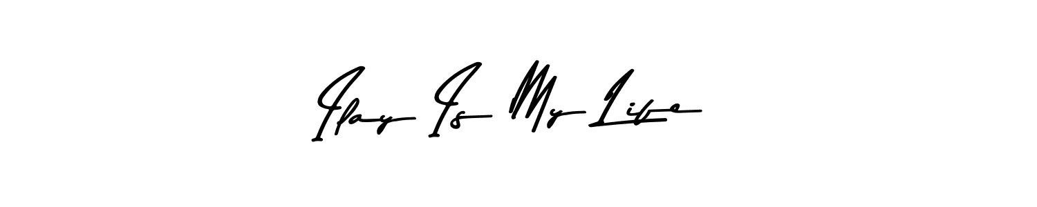Here are the top 10 professional signature styles for the name Ilay Is My Life. These are the best autograph styles you can use for your name. Ilay Is My Life signature style 9 images and pictures png