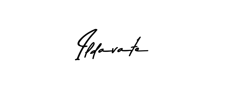 How to make Ildavate signature? Asem Kandis PERSONAL USE is a professional autograph style. Create handwritten signature for Ildavate name. Ildavate signature style 9 images and pictures png