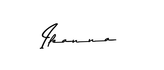 Make a short Ileanna signature style. Manage your documents anywhere anytime using Asem Kandis PERSONAL USE. Create and add eSignatures, submit forms, share and send files easily. Ileanna signature style 9 images and pictures png