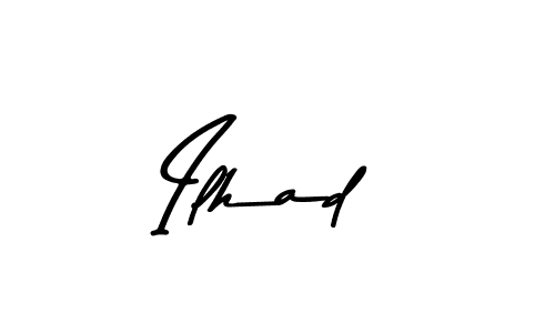 The best way (Asem Kandis PERSONAL USE) to make a short signature is to pick only two or three words in your name. The name Ilhad include a total of six letters. For converting this name. Ilhad signature style 9 images and pictures png