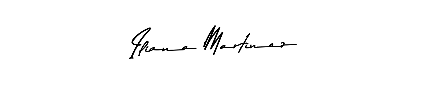 Iliana Martinez stylish signature style. Best Handwritten Sign (Asem Kandis PERSONAL USE) for my name. Handwritten Signature Collection Ideas for my name Iliana Martinez. Iliana Martinez signature style 9 images and pictures png