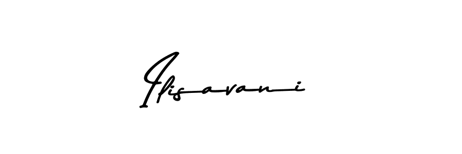 Use a signature maker to create a handwritten signature online. With this signature software, you can design (Asem Kandis PERSONAL USE) your own signature for name Ilisavani. Ilisavani signature style 9 images and pictures png