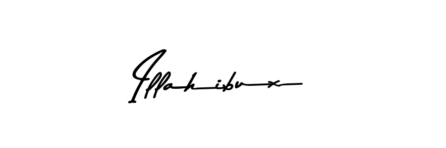 How to make Illahibux signature? Asem Kandis PERSONAL USE is a professional autograph style. Create handwritten signature for Illahibux name. Illahibux signature style 9 images and pictures png