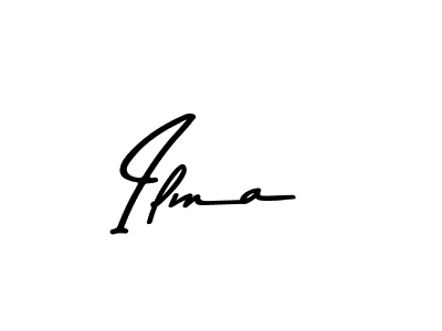 Use a signature maker to create a handwritten signature online. With this signature software, you can design (Asem Kandis PERSONAL USE) your own signature for name Ilma. Ilma signature style 9 images and pictures png