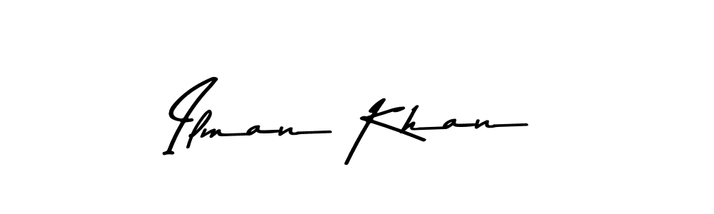 This is the best signature style for the Ilman Khan name. Also you like these signature font (Asem Kandis PERSONAL USE). Mix name signature. Ilman Khan signature style 9 images and pictures png