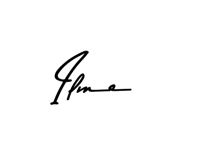Use a signature maker to create a handwritten signature online. With this signature software, you can design (Asem Kandis PERSONAL USE) your own signature for name Ilme. Ilme signature style 9 images and pictures png
