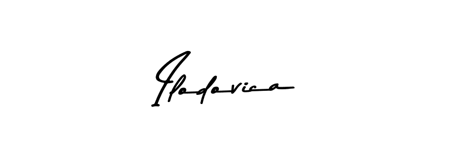 Use a signature maker to create a handwritten signature online. With this signature software, you can design (Asem Kandis PERSONAL USE) your own signature for name Ilodovica. Ilodovica signature style 9 images and pictures png