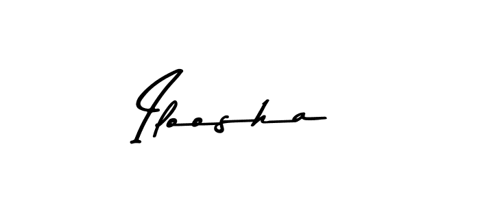 Also we have Iloosha name is the best signature style. Create professional handwritten signature collection using Asem Kandis PERSONAL USE autograph style. Iloosha signature style 9 images and pictures png