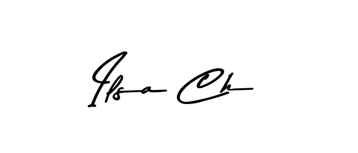 How to make Ilsa Ch signature? Asem Kandis PERSONAL USE is a professional autograph style. Create handwritten signature for Ilsa Ch name. Ilsa Ch signature style 9 images and pictures png