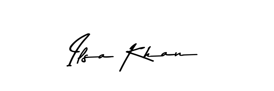 Asem Kandis PERSONAL USE is a professional signature style that is perfect for those who want to add a touch of class to their signature. It is also a great choice for those who want to make their signature more unique. Get Ilsa Khan name to fancy signature for free. Ilsa Khan signature style 9 images and pictures png