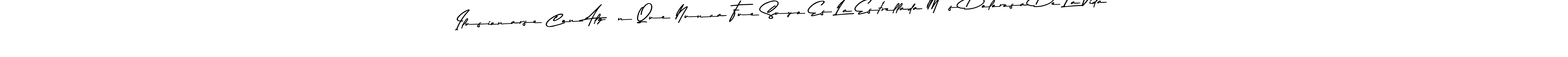 The best way (Asem Kandis PERSONAL USE) to make a short signature is to pick only two or three words in your name. The name Ilusionarse Con Algún Que Nunca Fue Suyo Es La Estrellada Más Dolorosa De La Vida include a total of six letters. For converting this name. Ilusionarse Con Algún Que Nunca Fue Suyo Es La Estrellada Más Dolorosa De La Vida signature style 9 images and pictures png