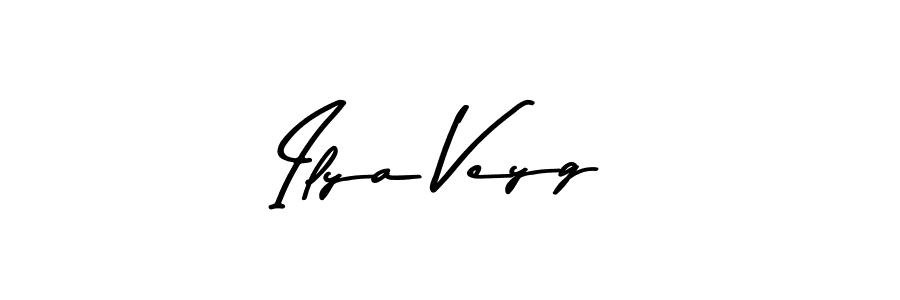 Use a signature maker to create a handwritten signature online. With this signature software, you can design (Asem Kandis PERSONAL USE) your own signature for name Ilya Veyg. Ilya Veyg signature style 9 images and pictures png
