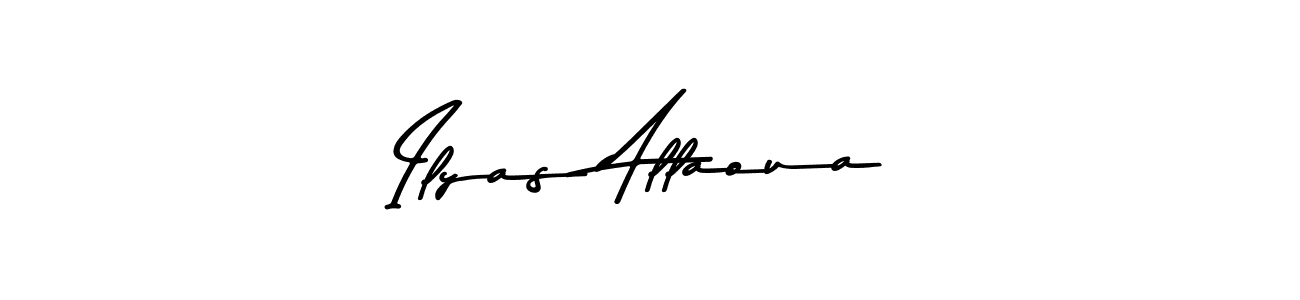 Also we have Ilyas Allaoua name is the best signature style. Create professional handwritten signature collection using Asem Kandis PERSONAL USE autograph style. Ilyas Allaoua signature style 9 images and pictures png