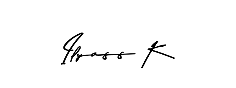 Also You can easily find your signature by using the search form. We will create Ilyass K name handwritten signature images for you free of cost using Asem Kandis PERSONAL USE sign style. Ilyass K signature style 9 images and pictures png