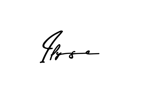 Design your own signature with our free online signature maker. With this signature software, you can create a handwritten (Asem Kandis PERSONAL USE) signature for name Ilyse. Ilyse signature style 9 images and pictures png