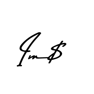 Asem Kandis PERSONAL USE is a professional signature style that is perfect for those who want to add a touch of class to their signature. It is also a great choice for those who want to make their signature more unique. Get Im$ name to fancy signature for free. Im$ signature style 9 images and pictures png