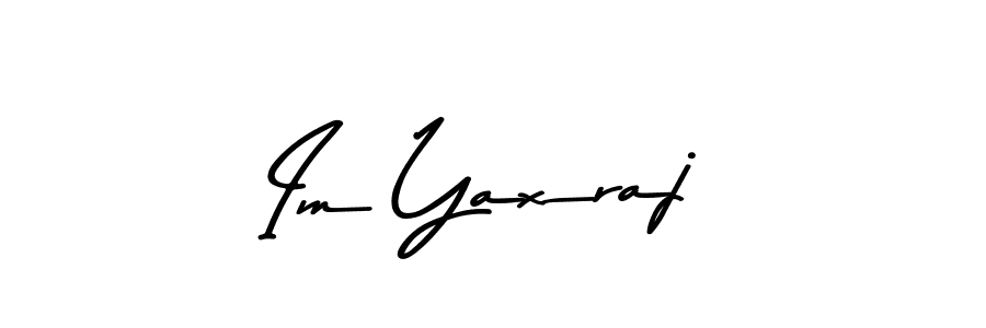How to make Im Yaxraj name signature. Use Asem Kandis PERSONAL USE style for creating short signs online. This is the latest handwritten sign. Im Yaxraj signature style 9 images and pictures png