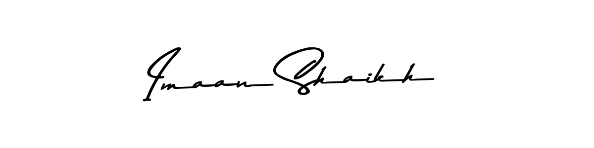 How to make Imaan Shaikh signature? Asem Kandis PERSONAL USE is a professional autograph style. Create handwritten signature for Imaan Shaikh name. Imaan Shaikh signature style 9 images and pictures png