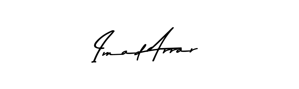 Also You can easily find your signature by using the search form. We will create Imad Arrar name handwritten signature images for you free of cost using Asem Kandis PERSONAL USE sign style. Imad Arrar signature style 9 images and pictures png