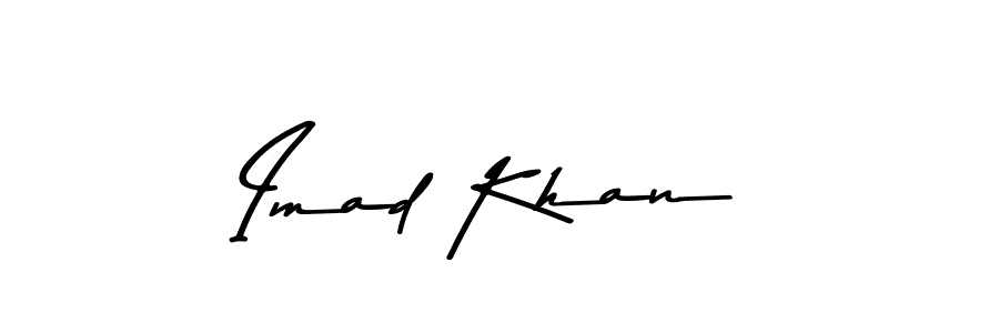 Asem Kandis PERSONAL USE is a professional signature style that is perfect for those who want to add a touch of class to their signature. It is also a great choice for those who want to make their signature more unique. Get Imad Khan name to fancy signature for free. Imad Khan signature style 9 images and pictures png