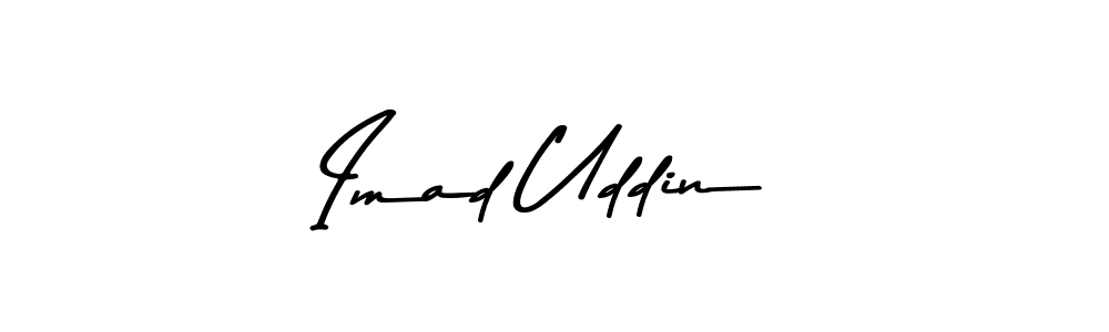 You should practise on your own different ways (Asem Kandis PERSONAL USE) to write your name (Imad Uddin) in signature. don't let someone else do it for you. Imad Uddin signature style 9 images and pictures png