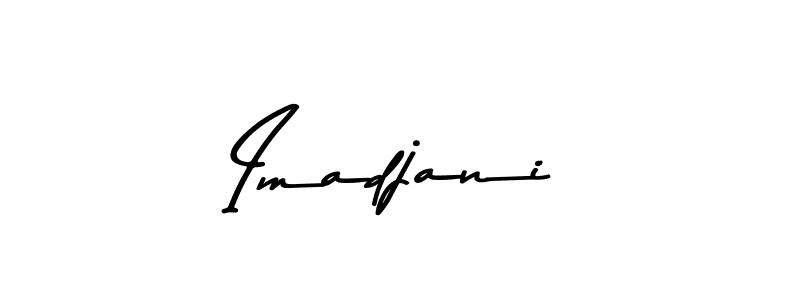 Create a beautiful signature design for name Imadjani. With this signature (Asem Kandis PERSONAL USE) fonts, you can make a handwritten signature for free. Imadjani signature style 9 images and pictures png