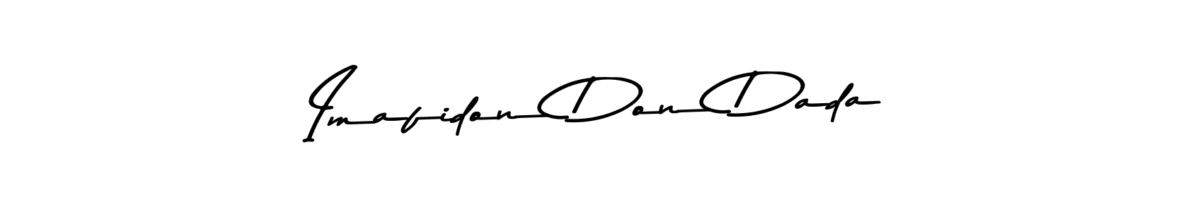 Asem Kandis PERSONAL USE is a professional signature style that is perfect for those who want to add a touch of class to their signature. It is also a great choice for those who want to make their signature more unique. Get Imafidon Don Dada name to fancy signature for free. Imafidon Don Dada signature style 9 images and pictures png