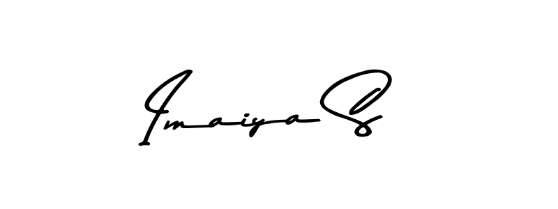 Use a signature maker to create a handwritten signature online. With this signature software, you can design (Asem Kandis PERSONAL USE) your own signature for name Imaiya S. Imaiya S signature style 9 images and pictures png