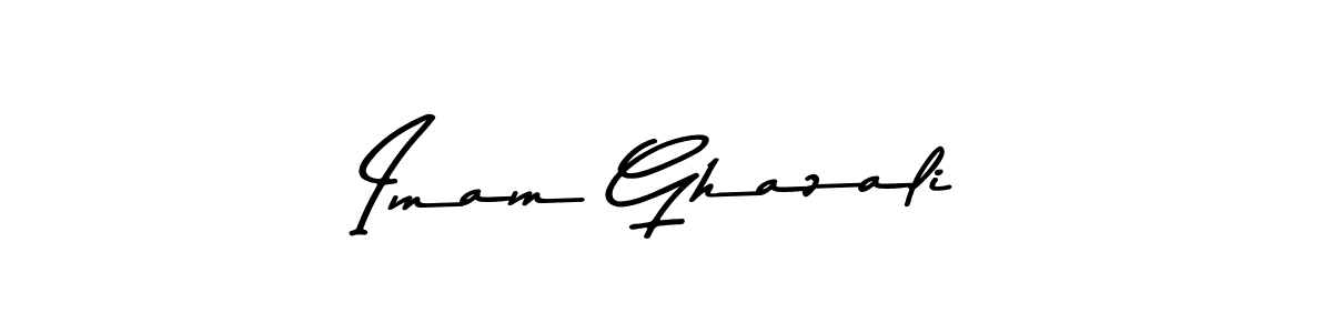 You can use this online signature creator to create a handwritten signature for the name Imam Ghazali. This is the best online autograph maker. Imam Ghazali signature style 9 images and pictures png