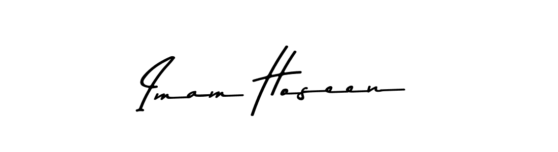 if you are searching for the best signature style for your name Imam Hoseen. so please give up your signature search. here we have designed multiple signature styles  using Asem Kandis PERSONAL USE. Imam Hoseen signature style 9 images and pictures png