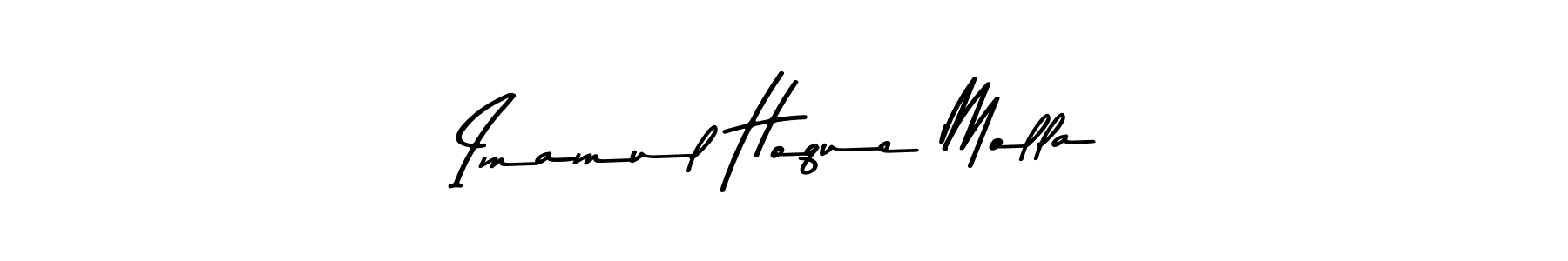 Design your own signature with our free online signature maker. With this signature software, you can create a handwritten (Asem Kandis PERSONAL USE) signature for name Imamul Hoque Molla. Imamul Hoque Molla signature style 9 images and pictures png