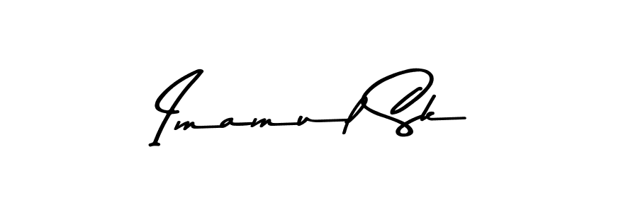 You should practise on your own different ways (Asem Kandis PERSONAL USE) to write your name (Imamul Sk) in signature. don't let someone else do it for you. Imamul Sk signature style 9 images and pictures png