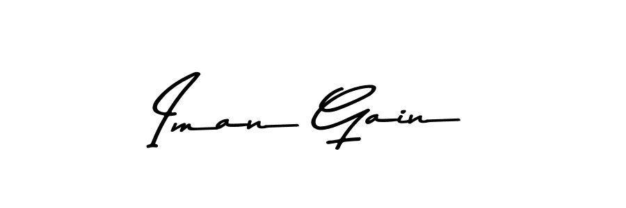 How to Draw Iman Gain signature style? Asem Kandis PERSONAL USE is a latest design signature styles for name Iman Gain. Iman Gain signature style 9 images and pictures png