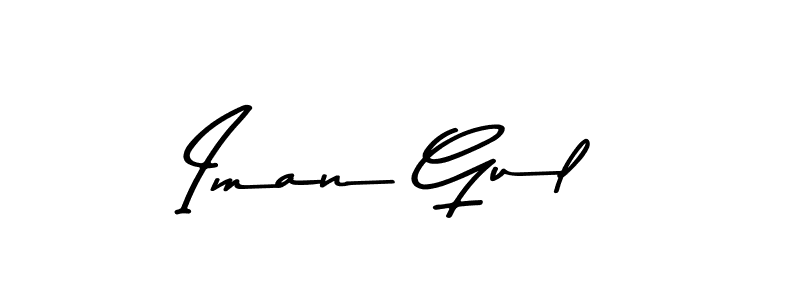 You should practise on your own different ways (Asem Kandis PERSONAL USE) to write your name (Iman Gul) in signature. don't let someone else do it for you. Iman Gul signature style 9 images and pictures png