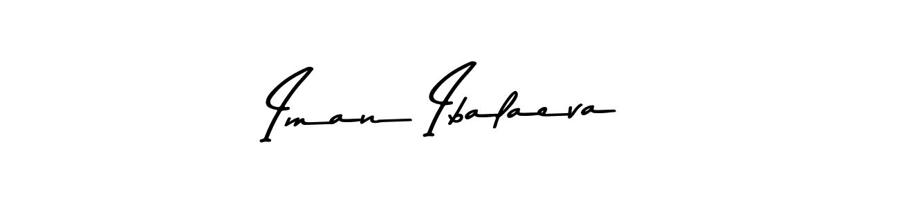 Make a beautiful signature design for name Iman Ibalaeva. With this signature (Asem Kandis PERSONAL USE) style, you can create a handwritten signature for free. Iman Ibalaeva signature style 9 images and pictures png