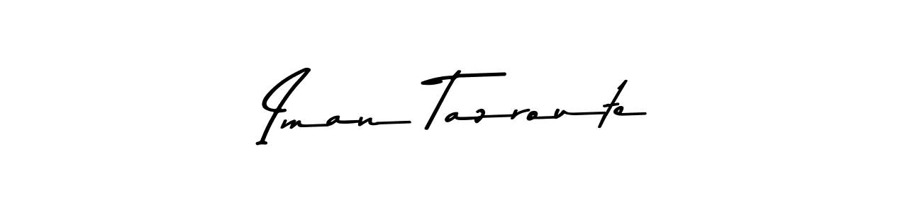 Also we have Iman Tazroute name is the best signature style. Create professional handwritten signature collection using Asem Kandis PERSONAL USE autograph style. Iman Tazroute signature style 9 images and pictures png