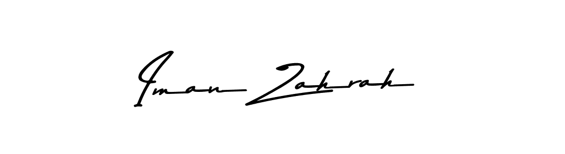 Once you've used our free online signature maker to create your best signature Asem Kandis PERSONAL USE style, it's time to enjoy all of the benefits that Iman Zahrah name signing documents. Iman Zahrah signature style 9 images and pictures png