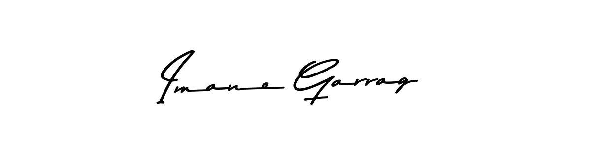 How to make Imane Garrag signature? Asem Kandis PERSONAL USE is a professional autograph style. Create handwritten signature for Imane Garrag name. Imane Garrag signature style 9 images and pictures png