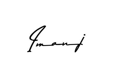 Make a beautiful signature design for name Imanj. Use this online signature maker to create a handwritten signature for free. Imanj signature style 9 images and pictures png