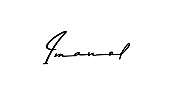 Also we have Imanol name is the best signature style. Create professional handwritten signature collection using Asem Kandis PERSONAL USE autograph style. Imanol signature style 9 images and pictures png