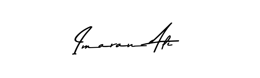 This is the best signature style for the Imaran Ali name. Also you like these signature font (Asem Kandis PERSONAL USE). Mix name signature. Imaran Ali signature style 9 images and pictures png